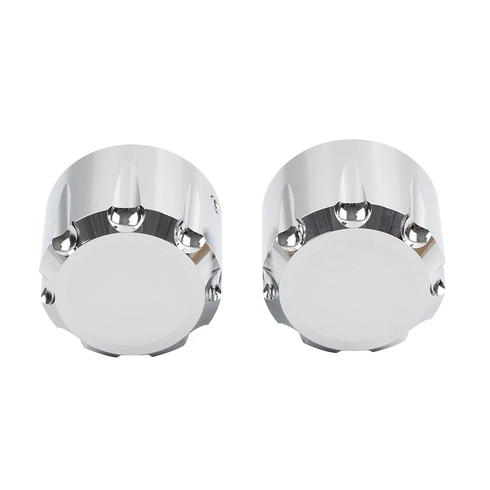 Front Axle Cap Nut Cover For Harley Sportster Touring Softail Dyna VRSC Fat Bob