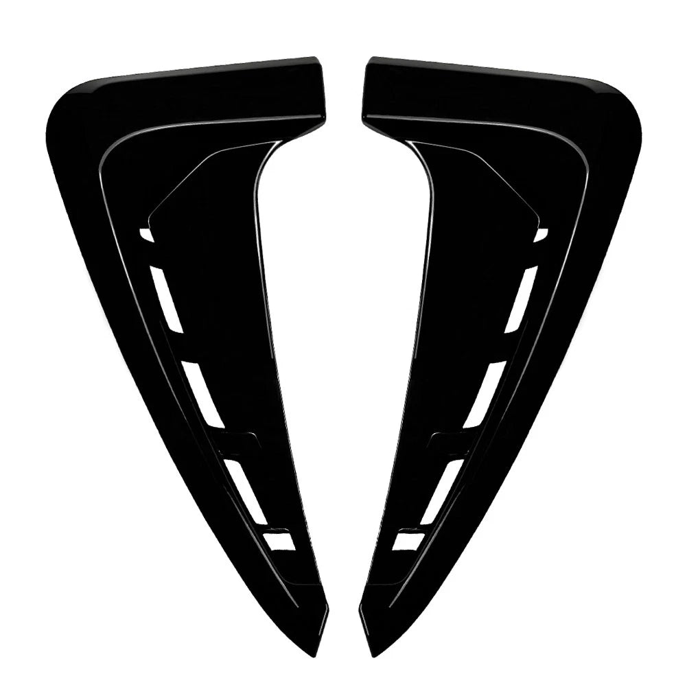 Glossy Black Front Side Fender Air Vent Cover For BMW X5 F15 M Sport 2014-2018