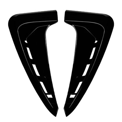 Glossy Black Front Side Fender Air Vent Cover For BMW X5 F15 M Sport 2014-2018