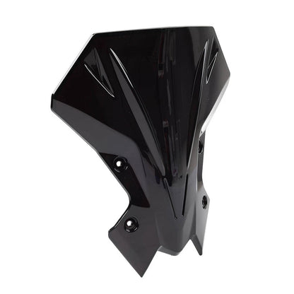 Glossy Black Windscreen Windshield Visor Deflector For Kawasaki Z900 2020-2024