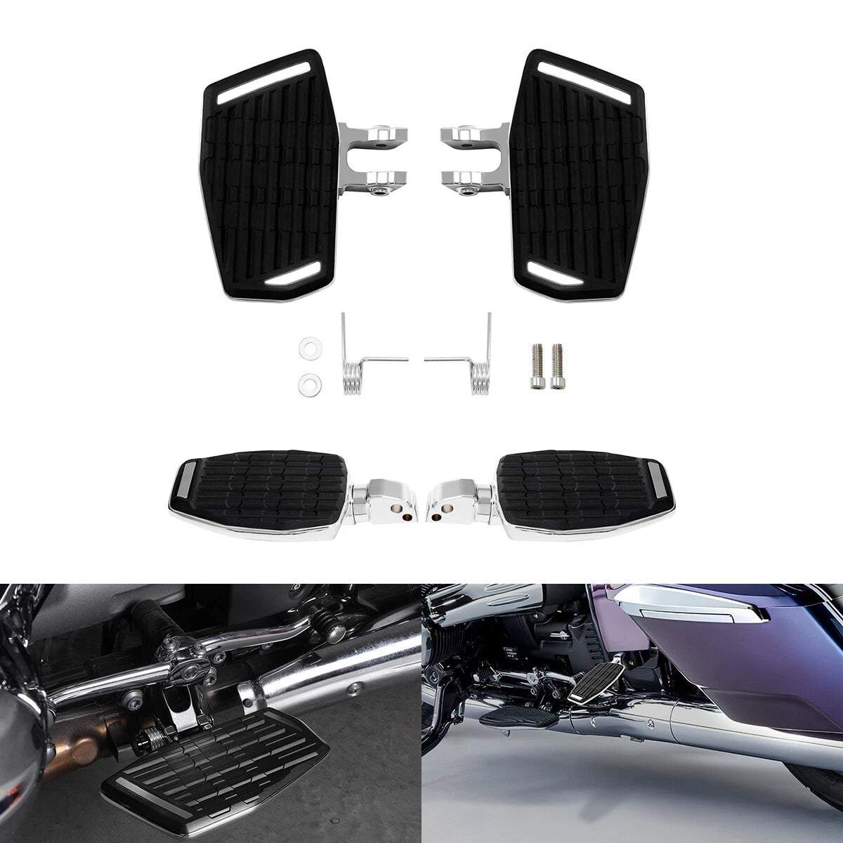 Driver Passenger Footboards Floorboards For BMW R18 B Transcontinental 21-24 23
