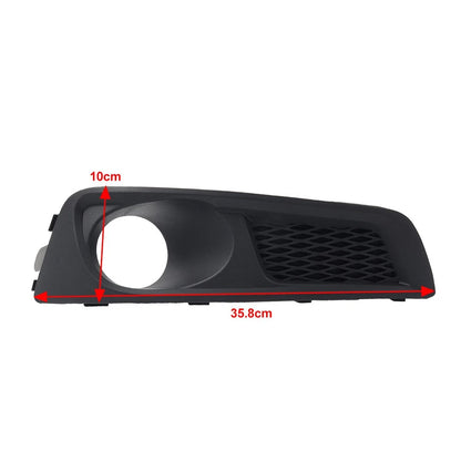 2pcs Front Bumper Fog Light Bezel Cover Black For Subaru Legacy 2010-2012