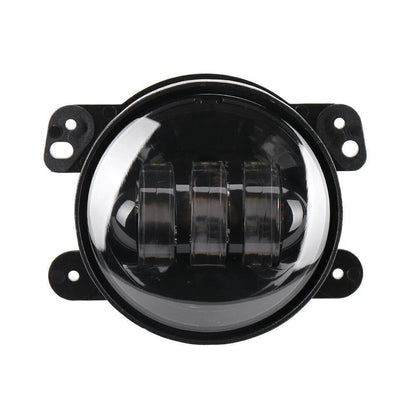 4" 30W LED Round Fog Light Driving White Lamp fit Jeep Wrangler Dodge Charger