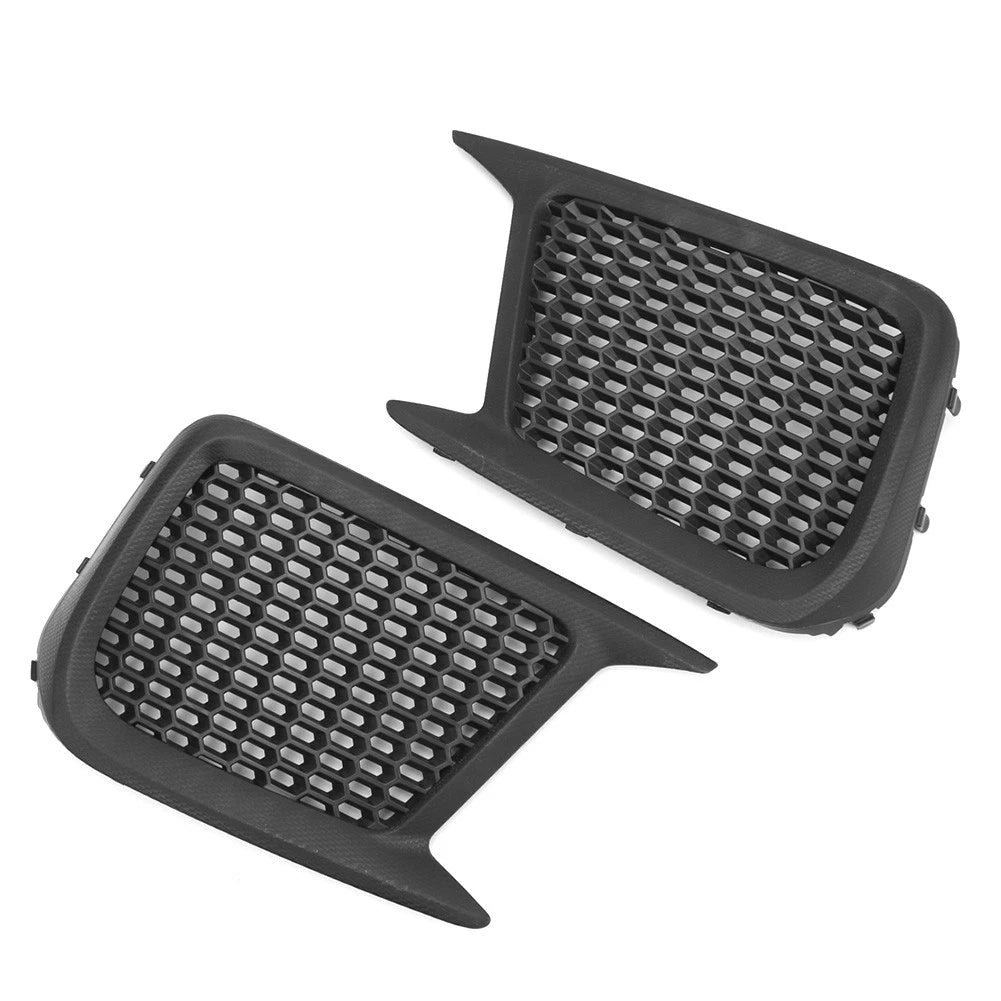 Honeycomb Front Bumper Fog Light Lamp Grille For Subaru WRX STI 2018-2021