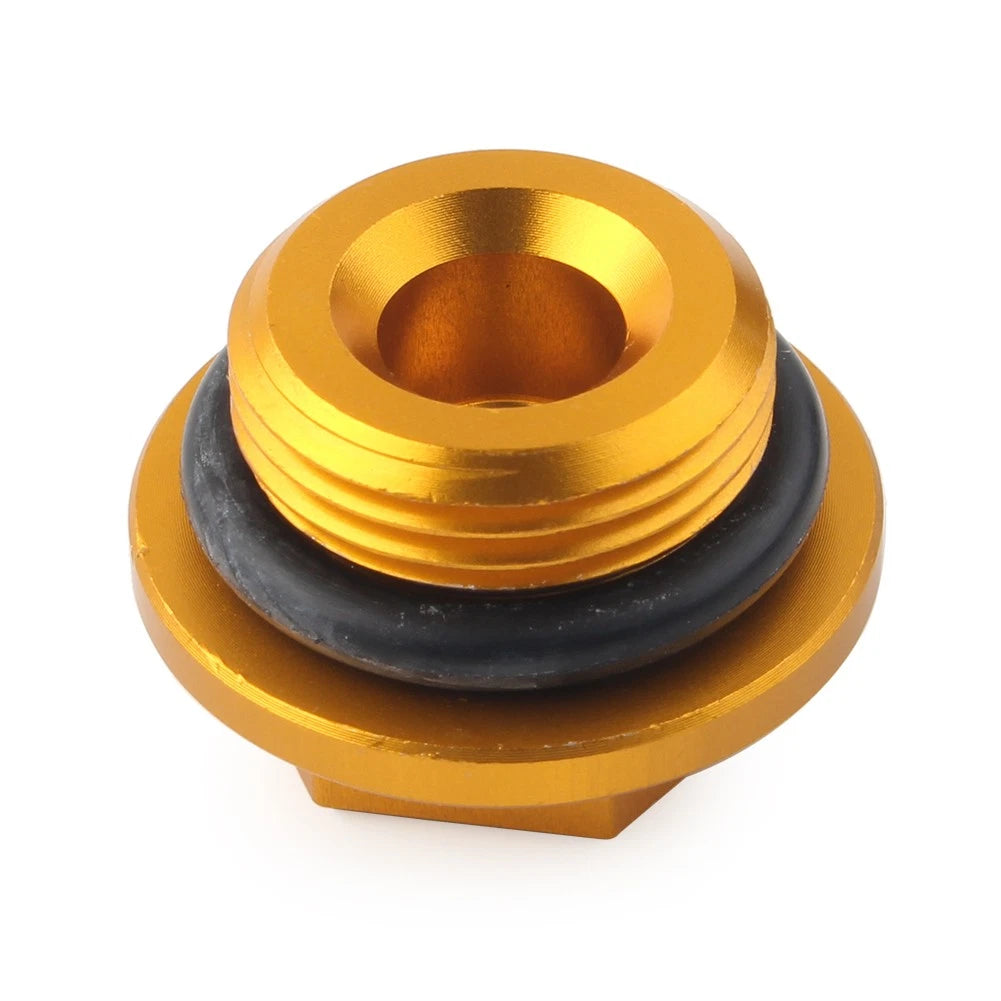 CNC Engine Oil Filler Plug Cap For Suzuki RM80 85 RM125 RM250 DR200 DR650 Gold