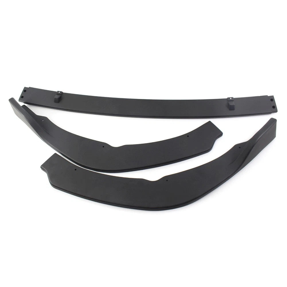 Matte Black Front Bumper Lip Chin Spoiler Splitter for Toyota Camry 2018-2020