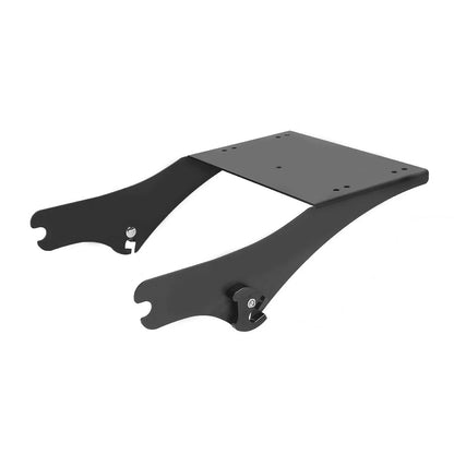 Razor Trunk Backrest Black Rack Fit For Harley Touring Glide 97-08