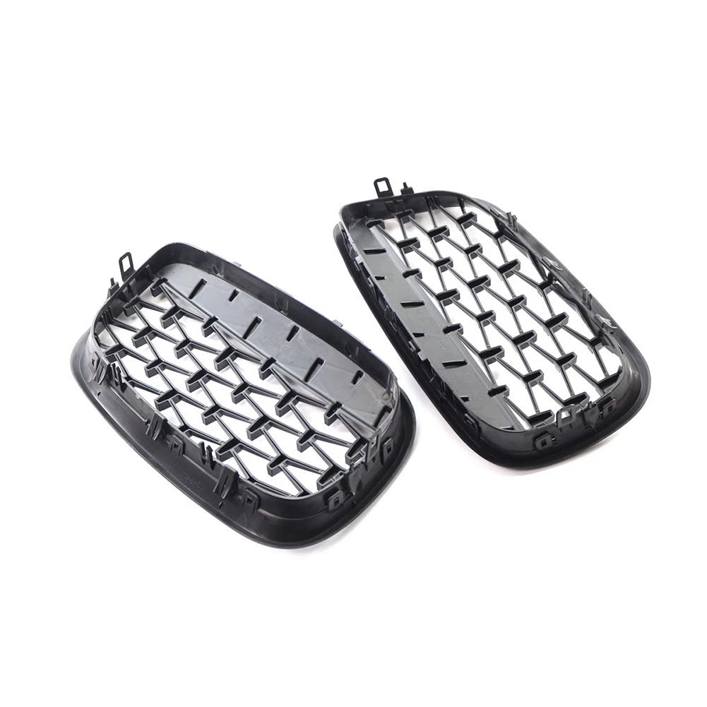 Front Bumper Kidney Grill Diamond Grille For BMW X5 E70 X6 E71