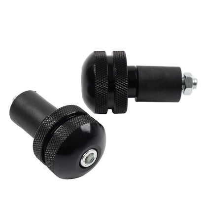 Universal 7/8 Motorcycle Handlebar Grips Bar End Cap Plug Slider