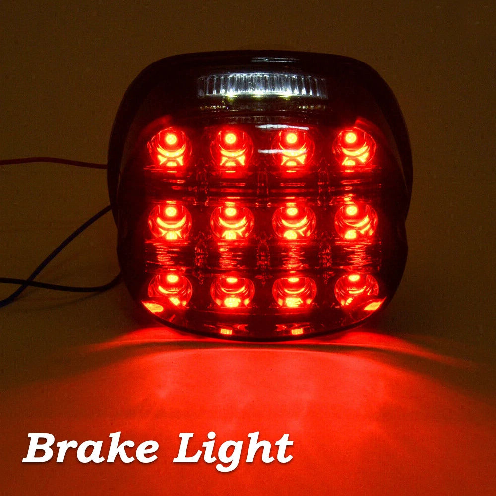 LED Brake Turn Signals Tail Light for Harley Touring Electra Glide Softail Dyna