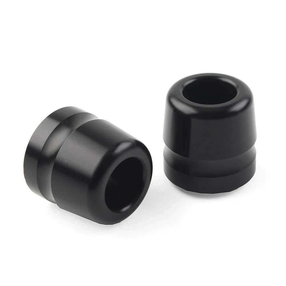 CNC Handlebar Grips Bar End Slider Caps For BMW S1000RR HP4 S1000R F800R Black