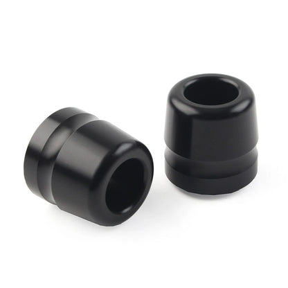 CNC Handlebar Grips Bar End Slider Caps For BMW S1000RR HP4 S1000R F800R Black