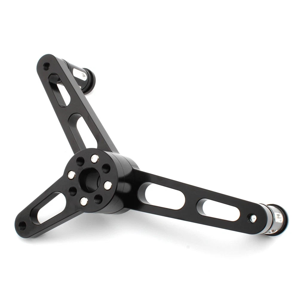 Front Foot Pegs Heel Toe Shifter Lever For Harley Sportster XL883 1200 Iron883 G