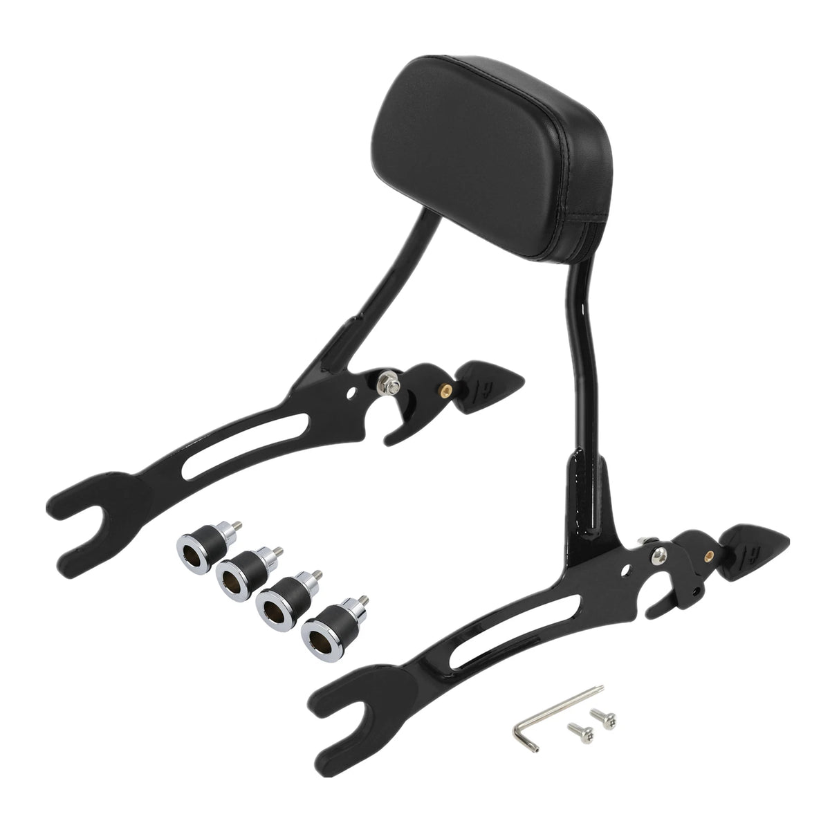 Passenger Sissy Bar Backrest Mounting Spools Fit For Indian Roadmaster Chieftain