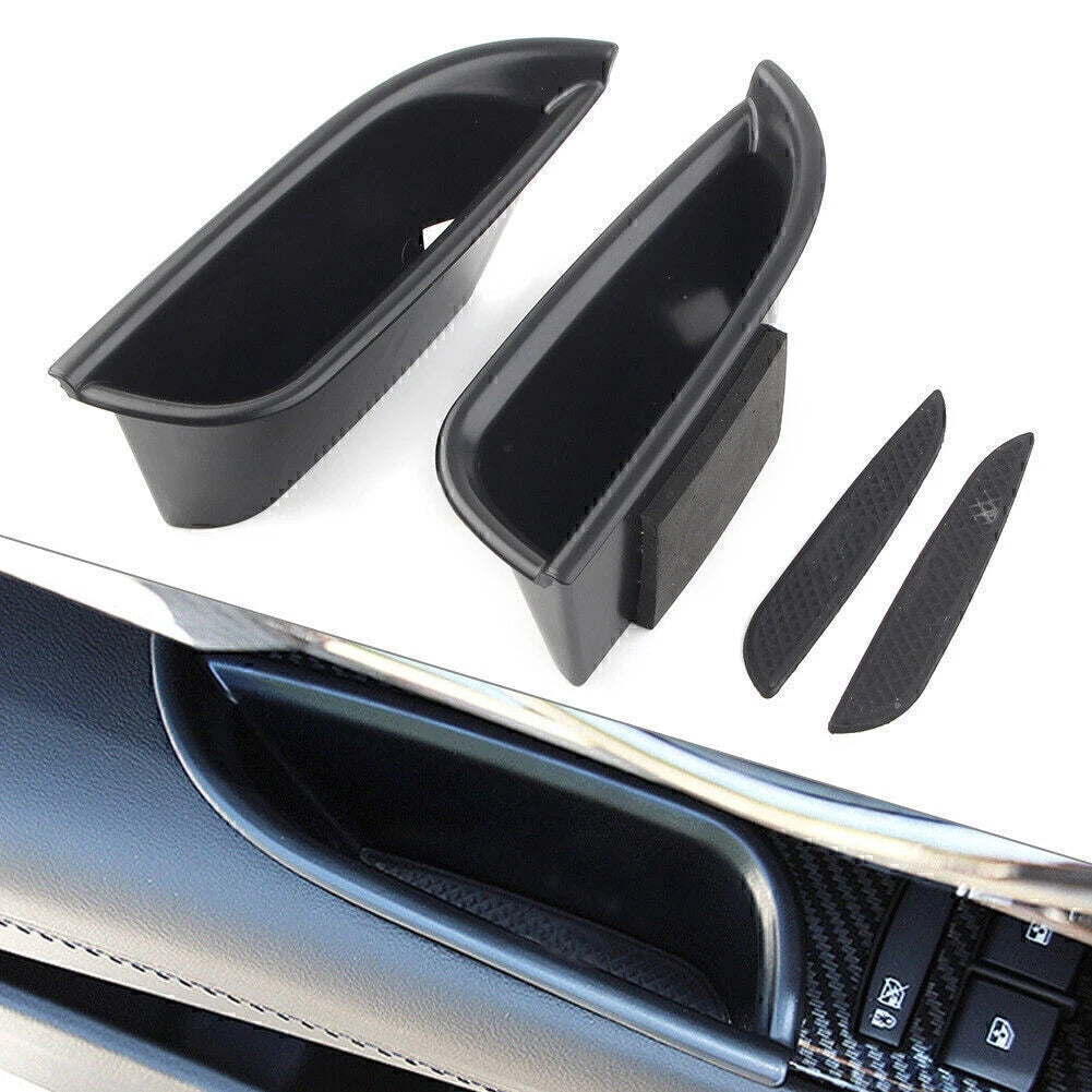 Front Door Handle Upgrade Storage Box Armrest Container For Cadillac ATS 15-18
