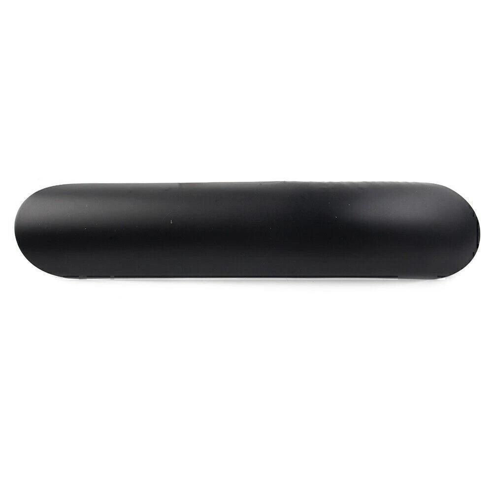 Curved Black Exhaust Muffler Pipe Heat Shield Cover Steel Heel Guard For Harley