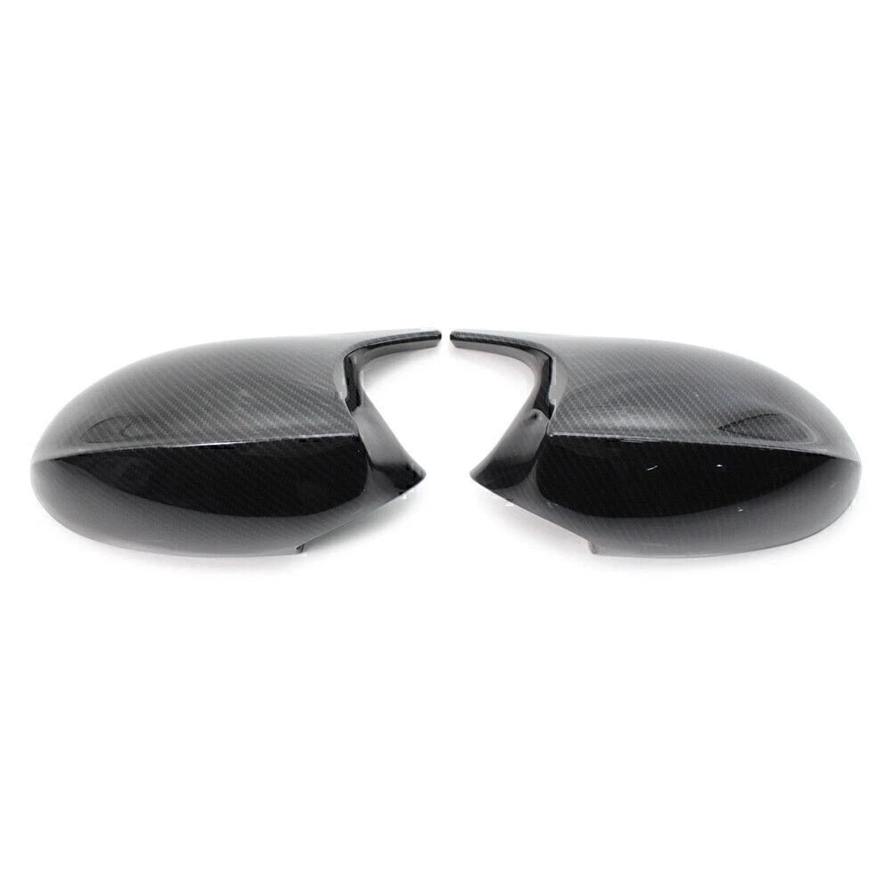 Carbon Rear View Mirror Cover Trim For BMW  3-Series E90 Sedan E91 Touring 05-08