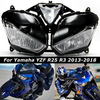 YZF-R3 Headlight Headlamp Assembly for Yamaha R25 2013 2014 2015 2016 2017 2018