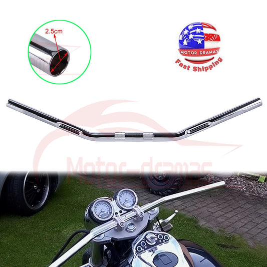 1'' Drag Bars Motorcycle Custom Handlebar Fit For Harley Sportster XL 883 1200