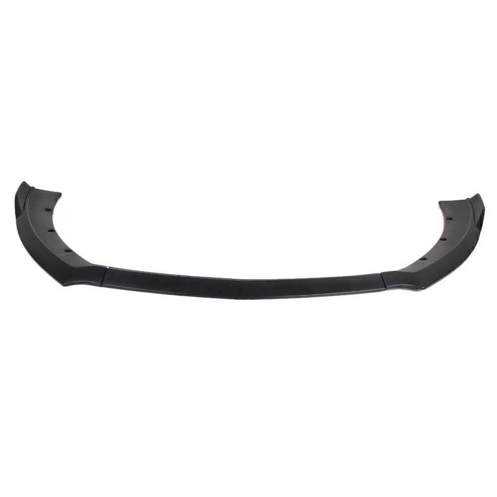 Front Bumper Lip Chin Spoiler Wing Body Kit Fit Ford Mustang 15-17 Matte Black