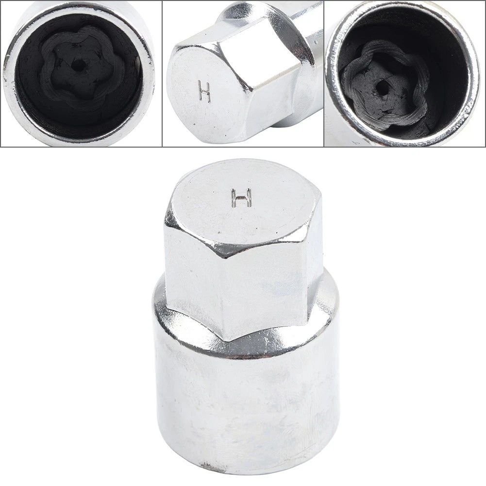 Wheel Lock Key Lug Nuts Anti Theft Wheel Lock Key For Ford Mustang F-150 #H