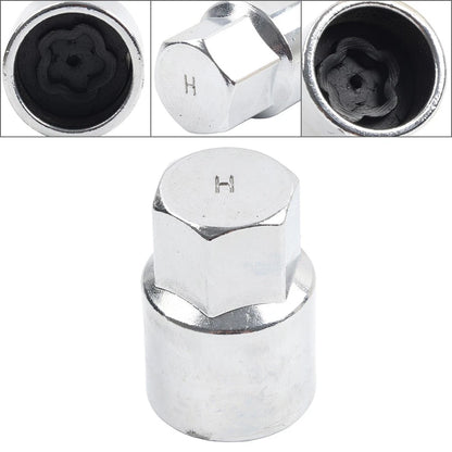 Wheel Lock Key Lug Nuts Anti Theft Wheel Lock Key For Ford Mustang F-150 #H
