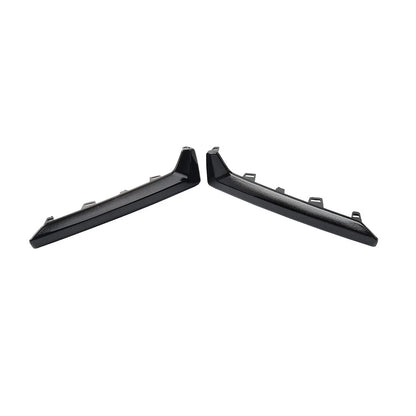 1 Pair Trim Fog Light Molding Trim Glossy Black For Subaru Forester 2017-2018