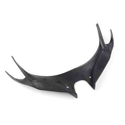 1PC Front Aerodynamic Winglet Fit Kawasaki Ninja 250 Ninja 400 2018-2023 BLK