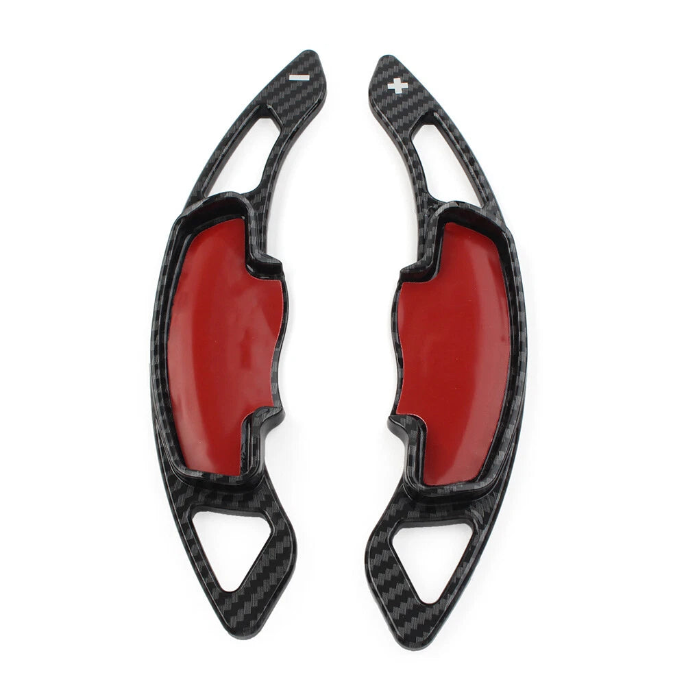 2x Steering Wheel Paddle Shifter Extension Carbon For Honda Accord Civic CR-V US