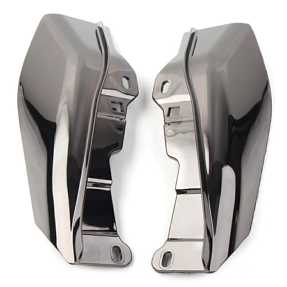 2PCS Heat Shield Mid-Frame Air Deflector Trim For Harley Street Glide 2009-2016