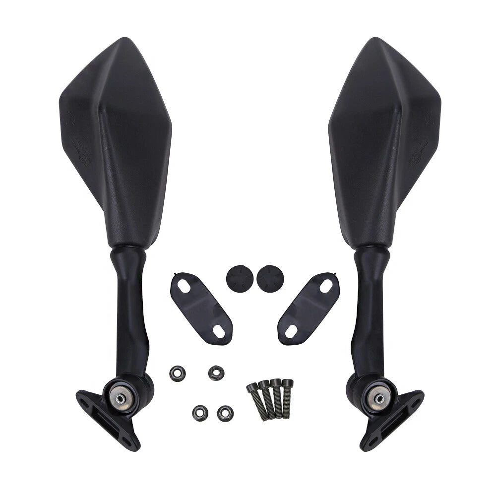 Motorcycle Rear View Mirrors For 2013-2017 Kawasaki Ninja ZX6R ZX636 300R EX 250