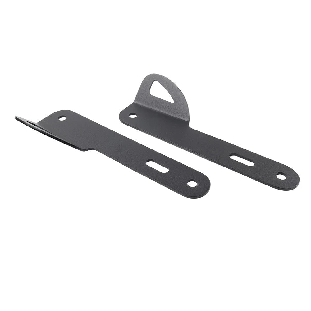 Pair Front Teardrop Tie-Down Brackets Mount For Harley Touring Street Glide FLTR