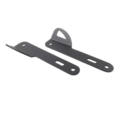 Pair Front Teardrop Tie-Down Brackets Mount For Harley Touring Street Glide FLTR