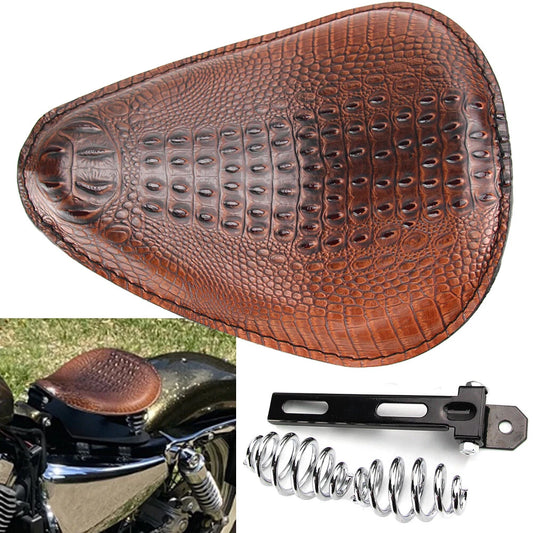 Motorcycle 3'' Spring Solo Seat Bracket Kit For Harley Sportster Bobber Chopper