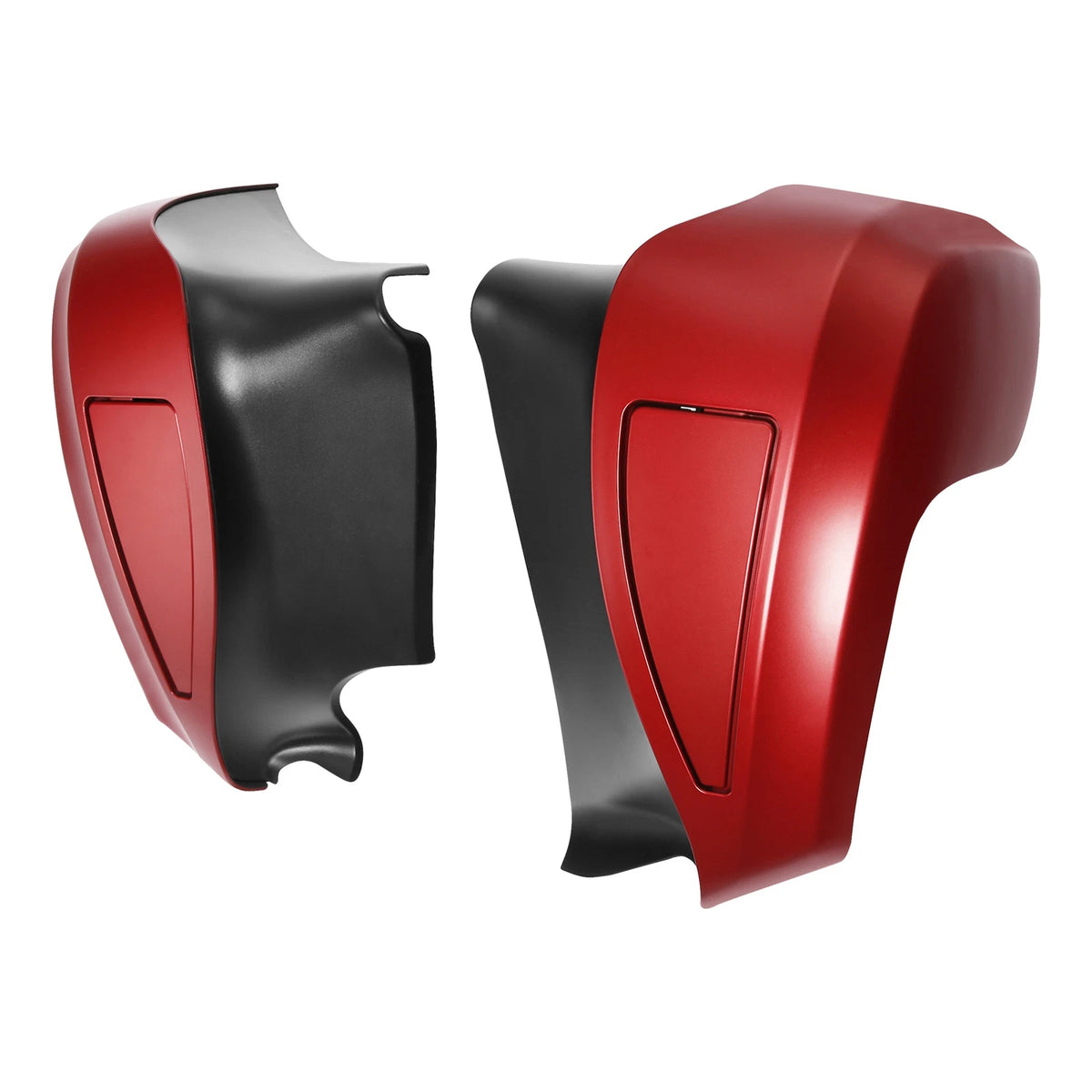 Lower Vented Leg Fairings Fit For Indian Roadmaster Dark Horse 20-25 Ruby Smoke