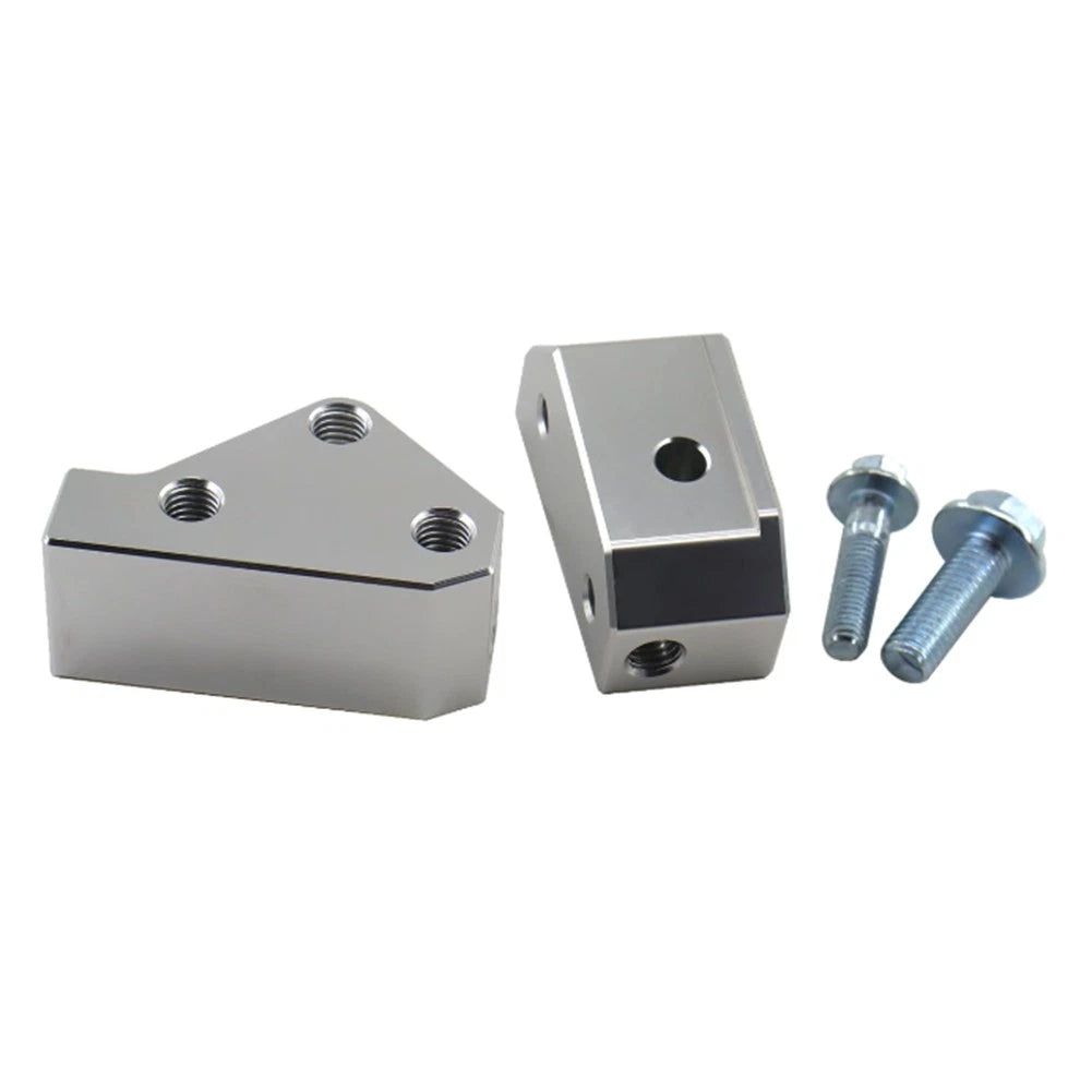Knock Sensor Relocation Bracket Kit For GM Gen III LS V8 Engine 97-07 LS1 LQ4