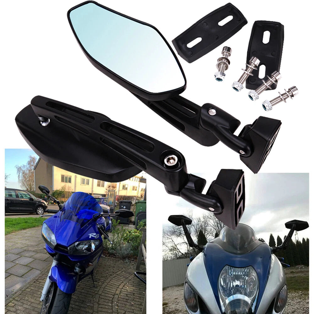 Motorcycle Race Rearview Mirrors for Yamaha YZF R6 R1 Honda CBR 600 Suzuki GSXR