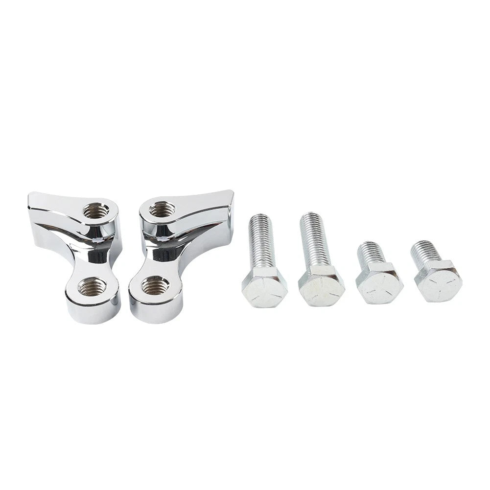 1" Inch Rear Lowering Kit For Harley Dyna Superglide Wideglide 1995-2005 Chrome