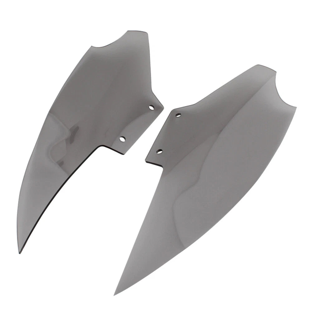 Side Windshield Windscreen Wind Deflector For BMW R18 B Bagger Smoke Motor
