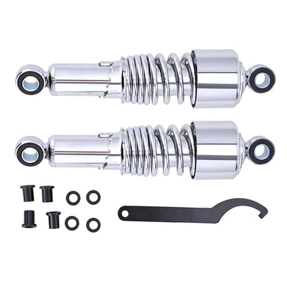 Pair 10.5'' 267mm Rear Shock Absorber For Harley Sportster 883 1200 Dyna Set