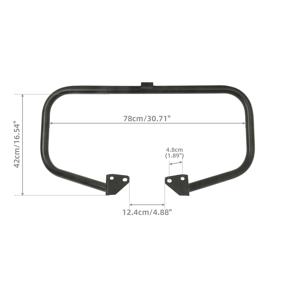 Highway Engine Guard Crash Bar For Harley Dyna Street Fat Bob Wide Glide 2006-17