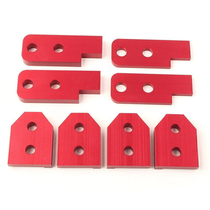2" Full Lift Kit ATV Red For SE Sport Yamaha Rhino 450 660 700 2004-15 Aluminum