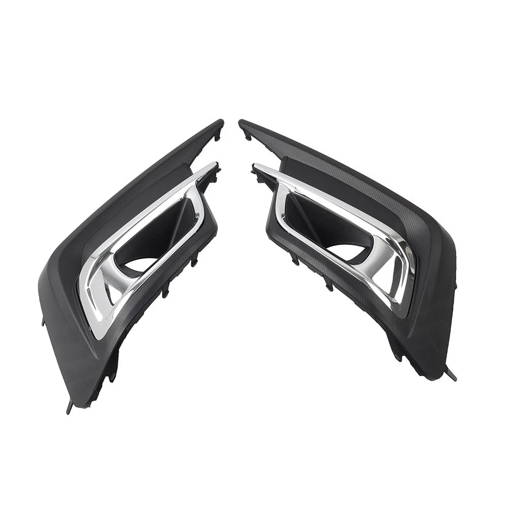 1 Pair Front Bumper Fog Light Bezel Cover For Subaru Legacy 2.5i 2018-2019
