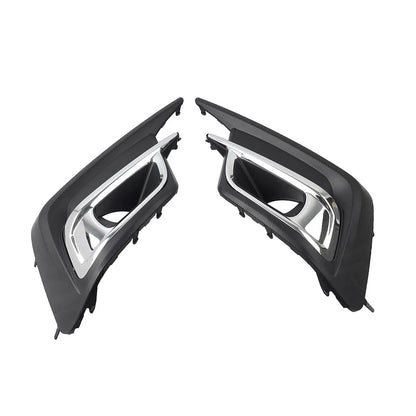 1 Pair Front Bumper Fog Light Bezel Cover For Subaru Legacy 2.5i 2018-2019