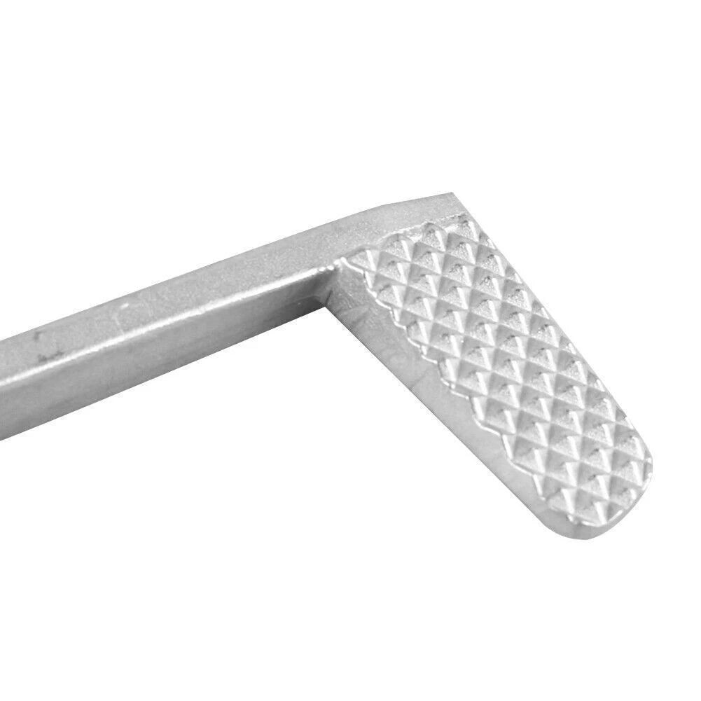 Rear Brake Foot Pedal Lever Aluminum Silver For Yamaha YZF R1 2004 2005 2006