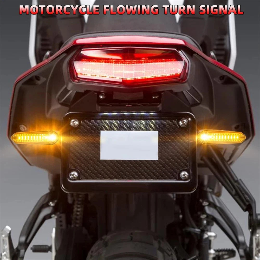 Front & Rear LED Turn Signal Indicator Lamp For Yamaha MT03/07/09 Tracer XSR 700