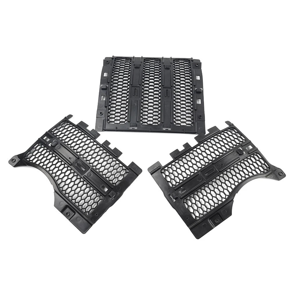 US Interior Mesh Front Grille Insert Cover For Jeep Wrangler JL JT2018-2024