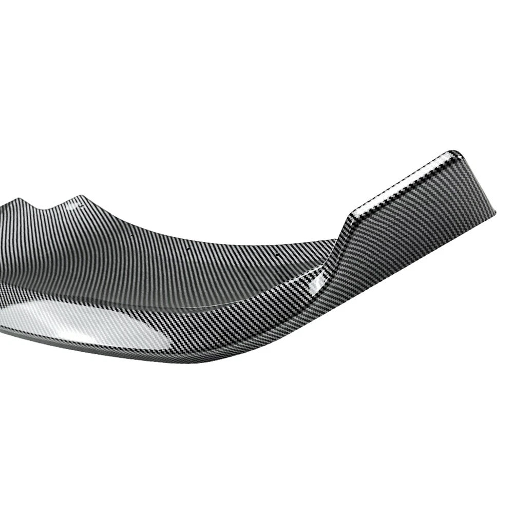 Carbon Fiber Look Front Bumper Splitter Lip For BMW X6 G06 M Sport 2019-2023