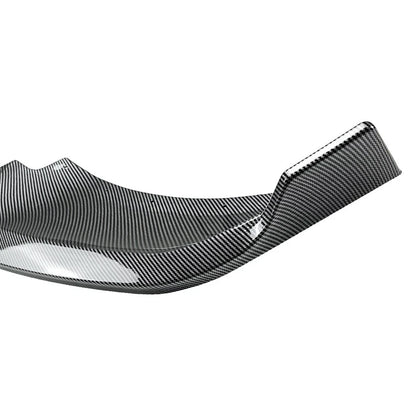 Carbon Fiber Look Front Bumper Splitter Lip For BMW X6 G06 M Sport 2019-2023