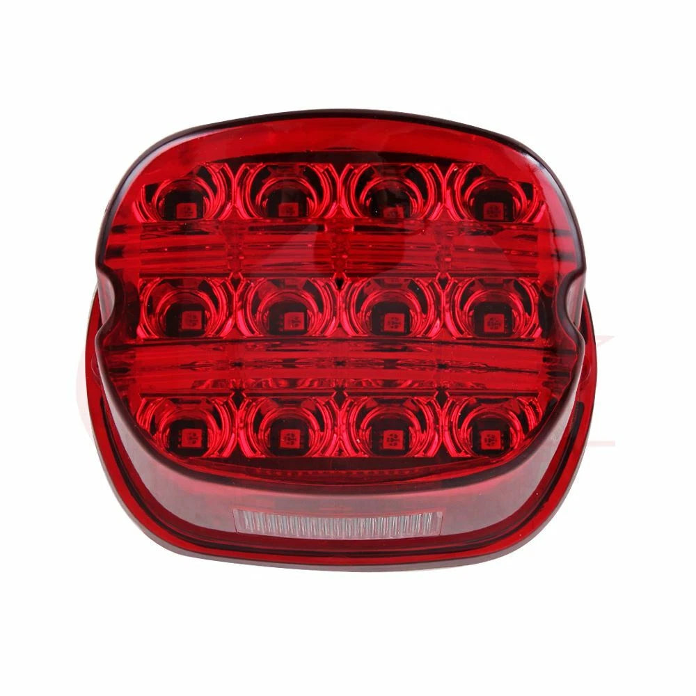 LED Tail Light Red Lens Brake Rear Lamp Fit for Harley Softail Touring 1999-2019